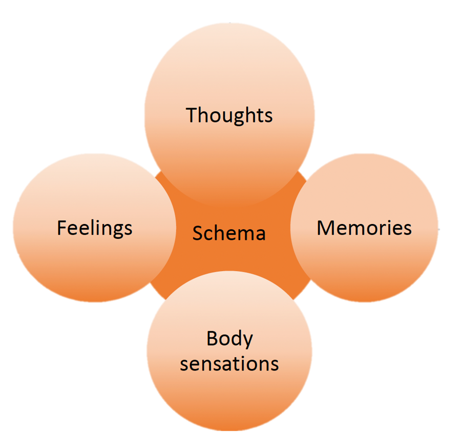 A schema involves a certain way of thinking about ourselves